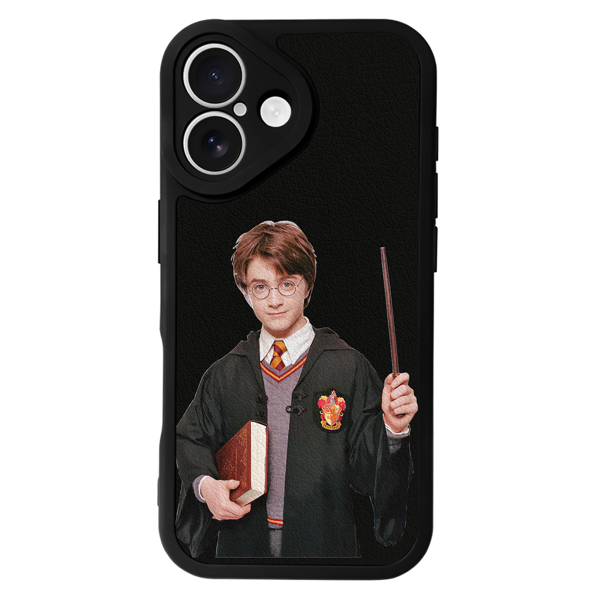 （画像用） Harry Potter ハリー・ポッターシリーズ 【iPhone 16シリーズ対応】シリコンスマホケース（レザー調） 材質：シリコン